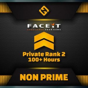 csgo private rank 2 faceit enabled account