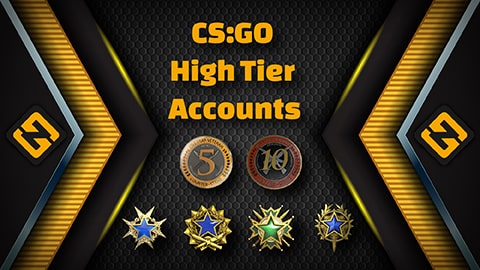 Buy CSGO High Tier Accounts with Medals & Coins
