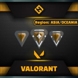 [ASIA-OCEANIA Region] Valorant Bronze Ranked Account