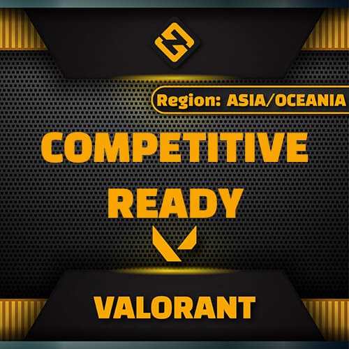 [ASIA-OCEANIA Region] Valorant Competitive Ready Unranked Account